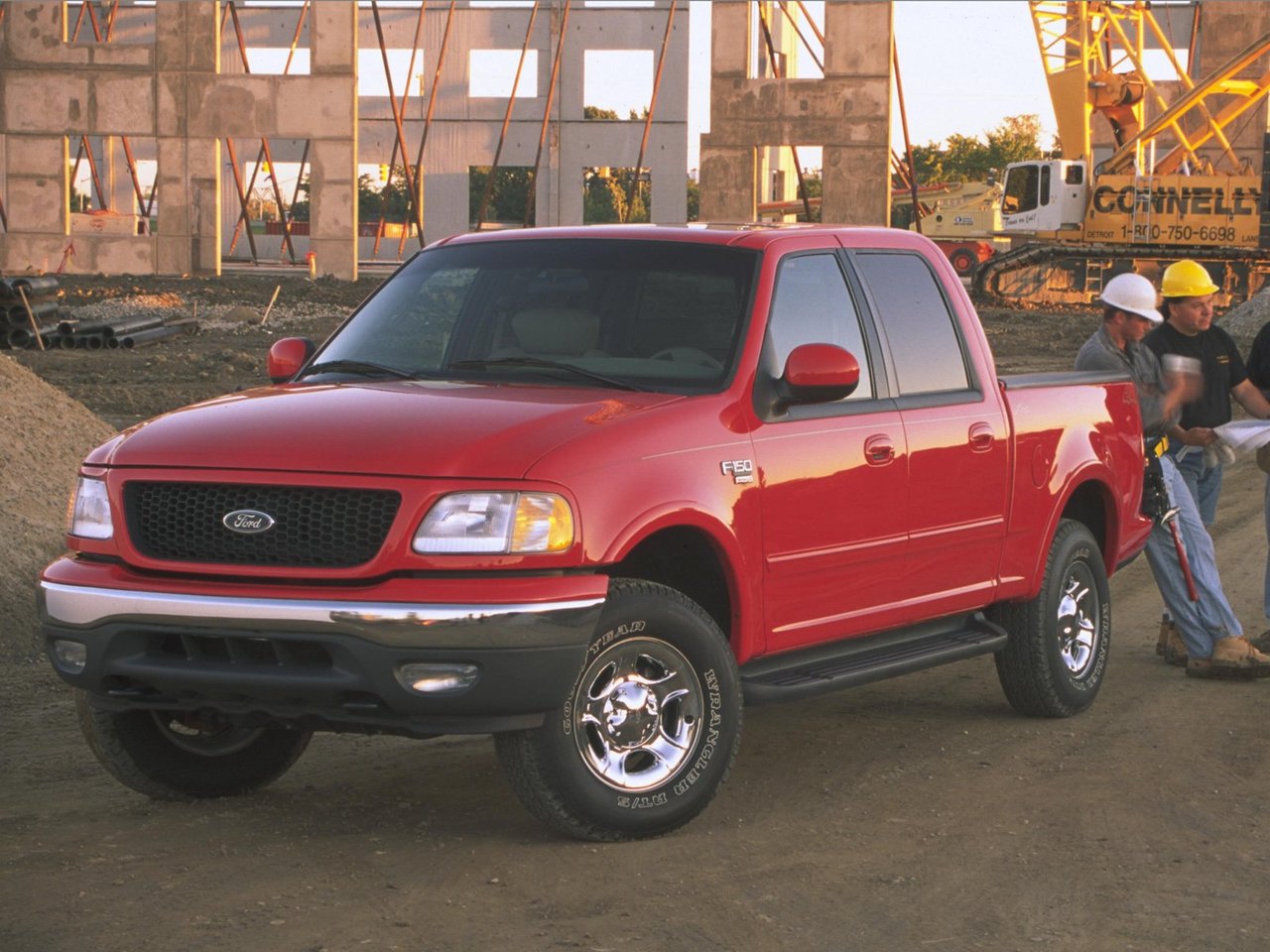 Ford F-150 X пикап двойная кабина, 1996–2004