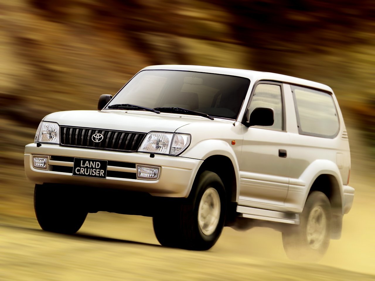 Toyota Land Cruiser Prado 90 Series Рестайлинг внедорожник 3 дв., 1999–2002