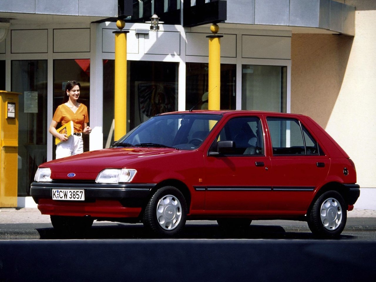 Ford Fiesta Mk3 хэтчбек 5 дв., 1989–1996
