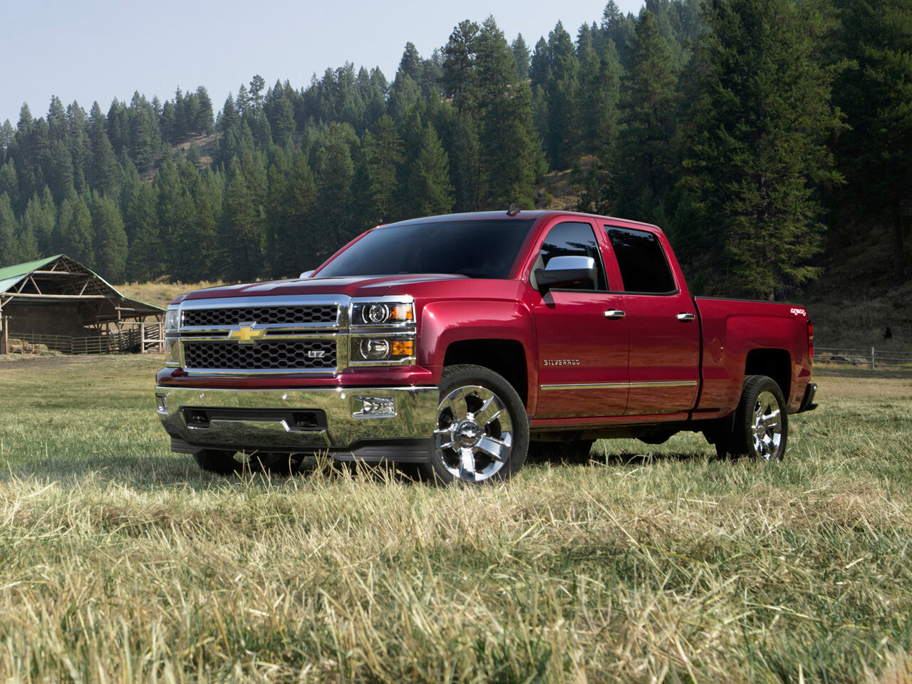 Chevrolet Silverado III (K2XX) пикап двойная кабина crew cab, 2013–2015
