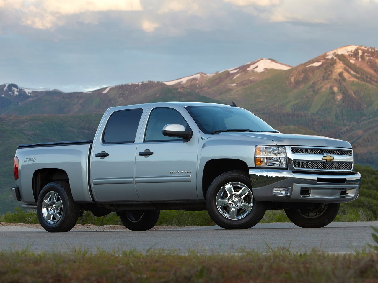Chevrolet Silverado II (GMT900) пикап двойная кабина crew cab, 2007–2013