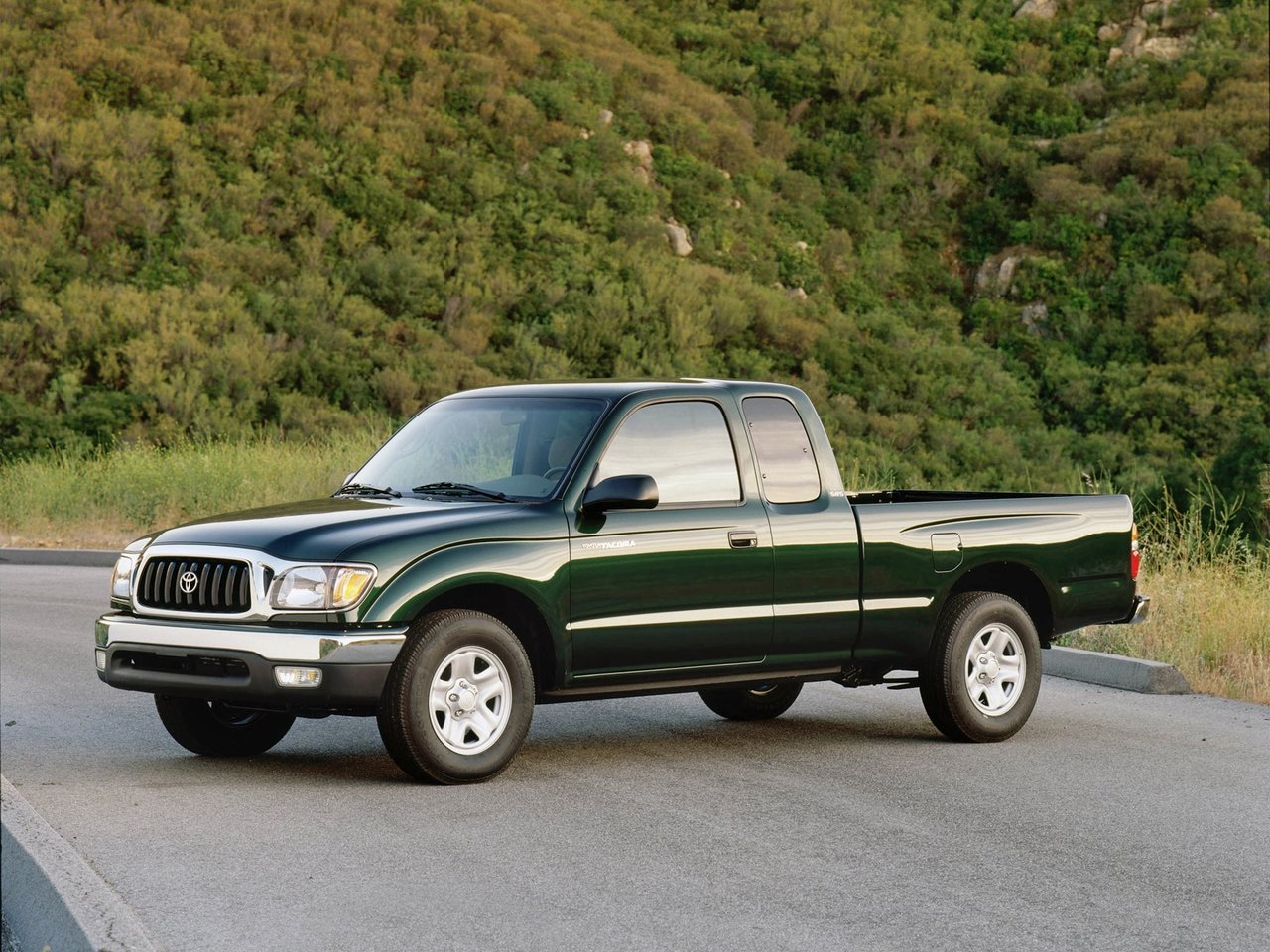 Toyota Tacoma I Рестайлинг пикап полуторная кабина xtracab, 2000–2004
