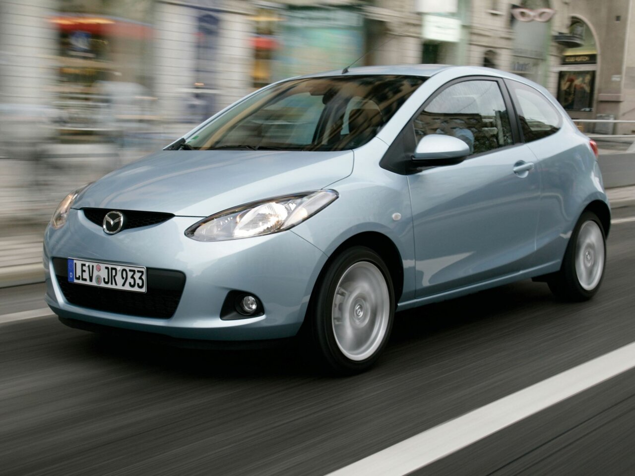 Mazda 2 II (DE) хэтчбек 3 дв., 2007–2010