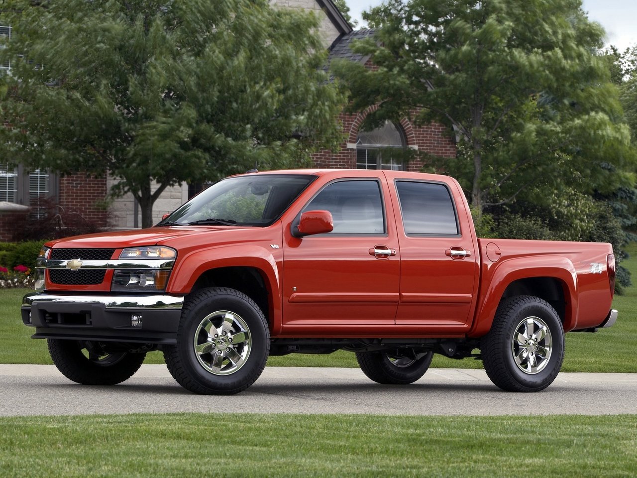 Chevrolet Colorado I пикап двойная кабина, 2004–2012
