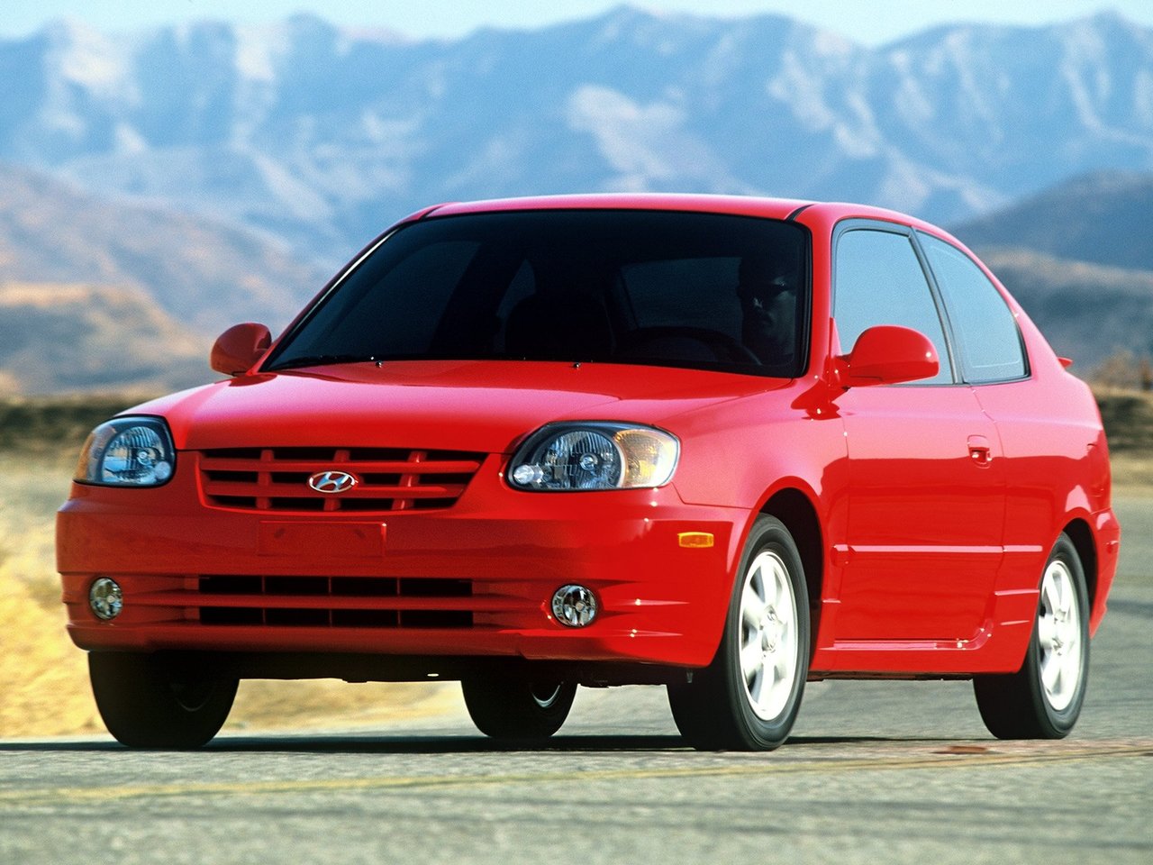 Hyundai Accent II Рестайлинг хэтчбек 3 дв., 2002–2005