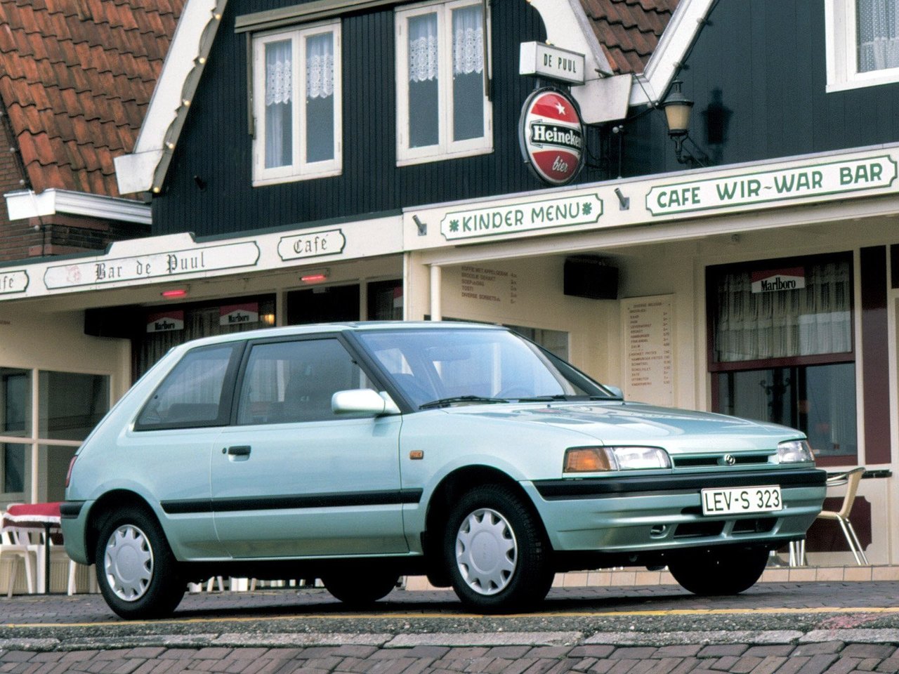 Mazda 323 IV (BG) хэтчбек 3 дв., 1989–1995