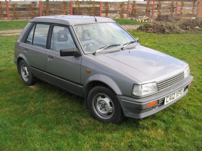 Daihatsu Charade II хэтчбек 5 дв., 1983–1987