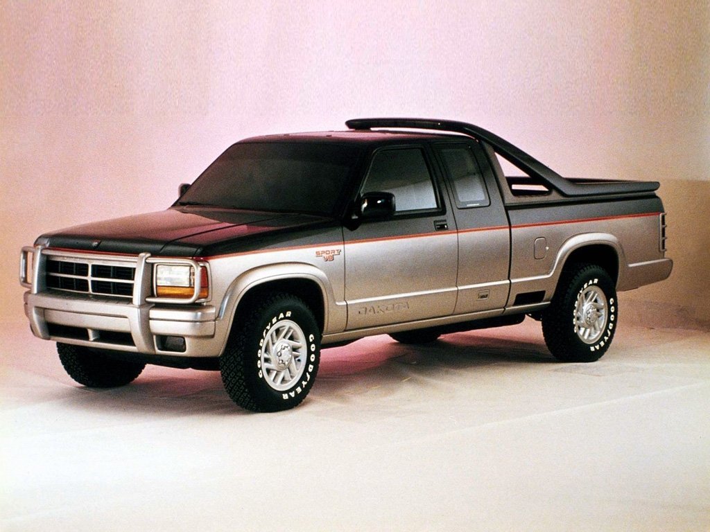 Dodge Dakota I пикап полуторная кабина, 1987–1996