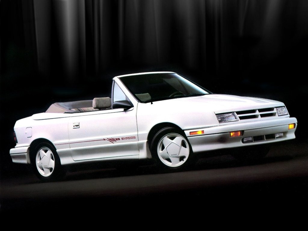 Dodge Shadow I кабриолет, 1986–1994