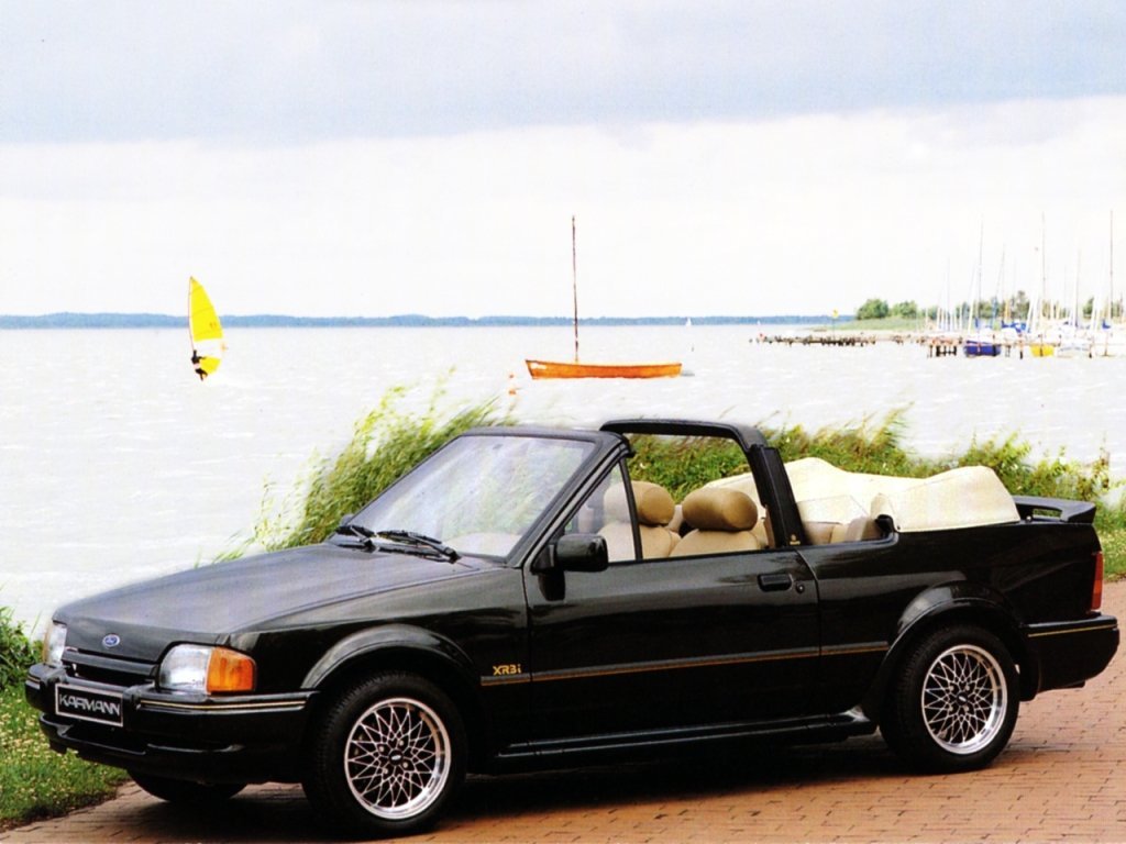 Ford Escort IV кабриолет, 1986–1990