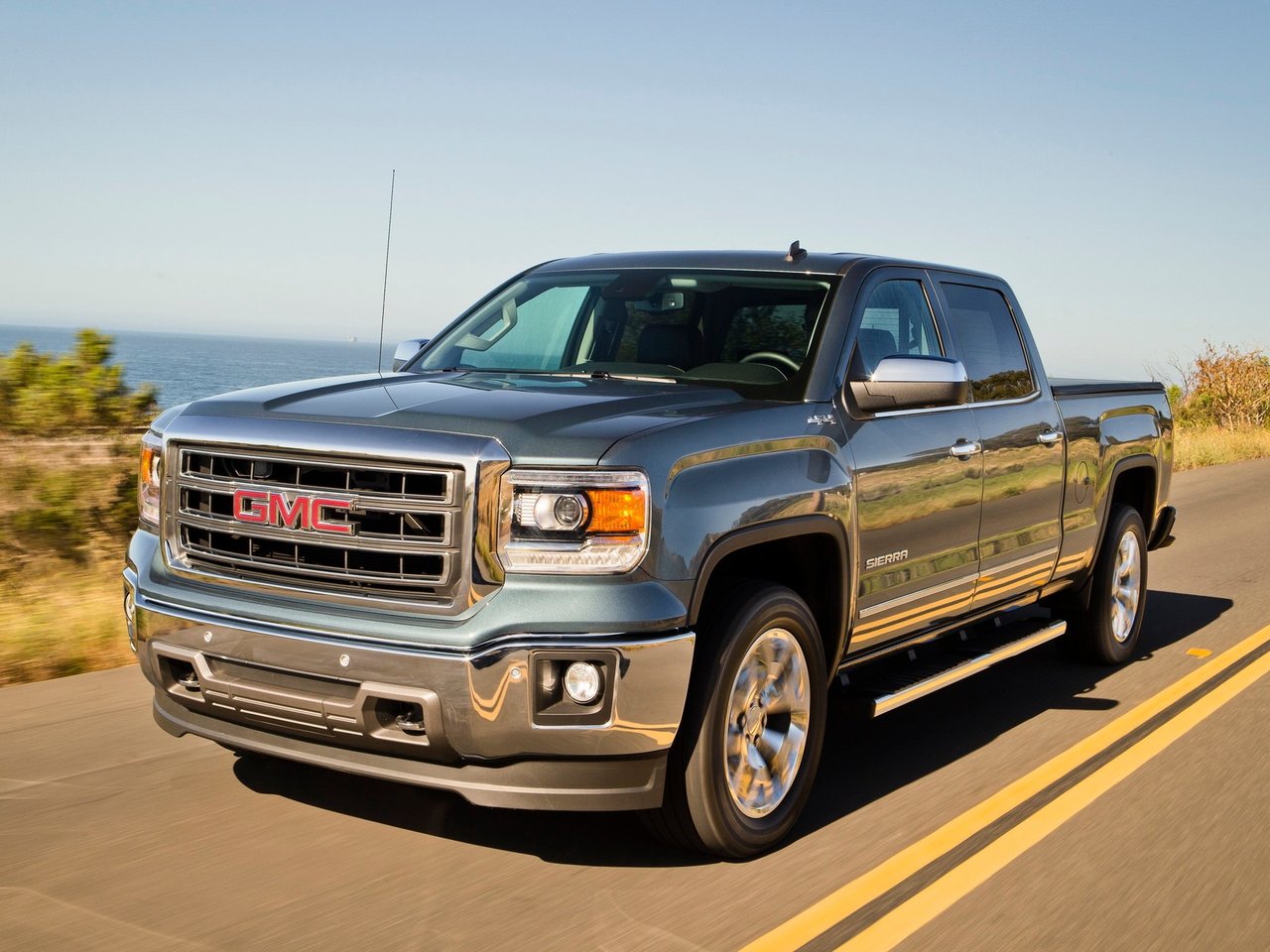 GMC Sierra III (K2XX) пикап двойная кабина crew cab, 2013–2015