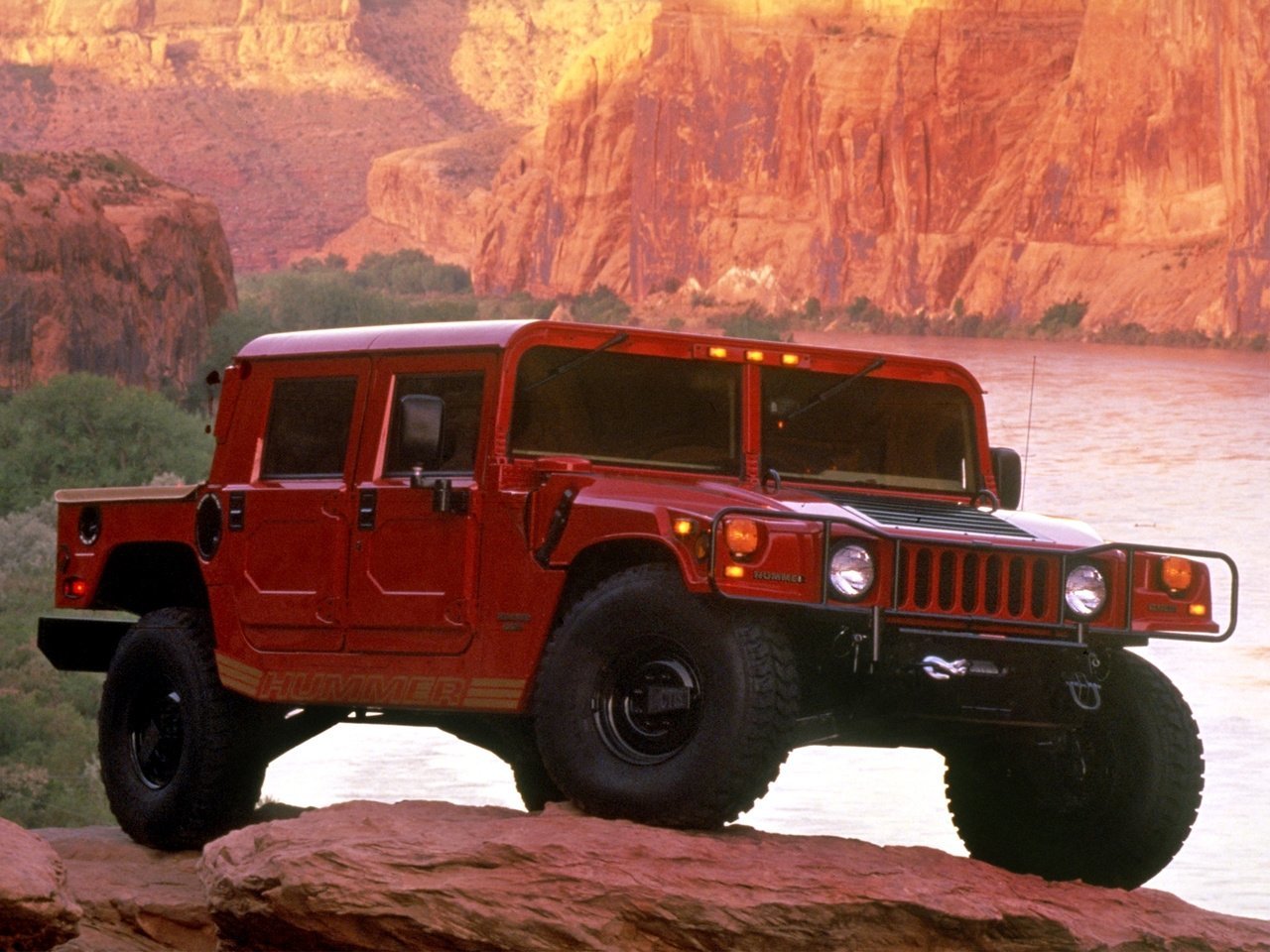 Hummer H1 I пикап двойная кабина, 1992–2006