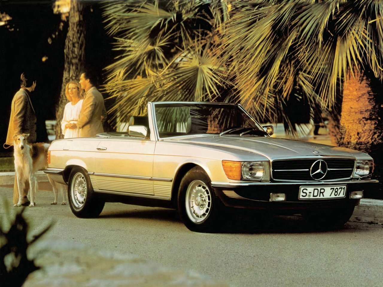 Mercedes-Benz SL-Класс III (R107, C107) родстер, 1971–1989