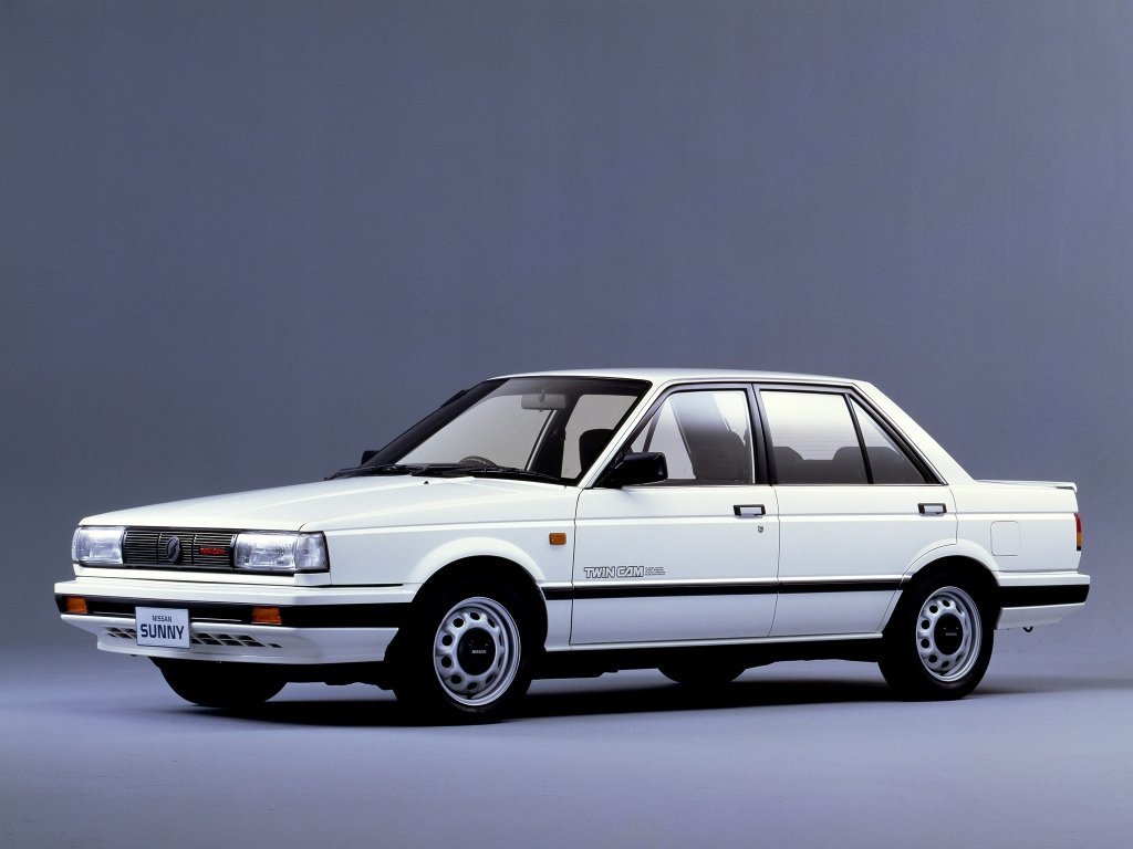 Nissan Sunny B12 седан, 1986–1991