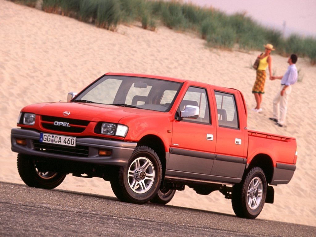 Opel Campo I пикап двойная кабина, 1991–2000