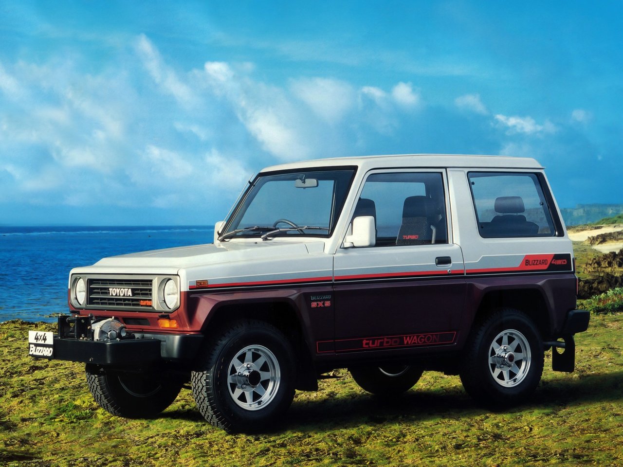 Toyota Blizzard II (LD20) внедорожник 3 дв., 1984–1994