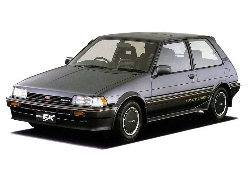 Toyota Corolla V (E80) хэтчбек 3 дв. fx, 1983–1988
