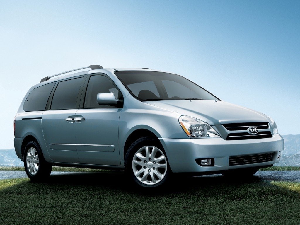 Kia Carnival II минивэн grand, 2006–2014
