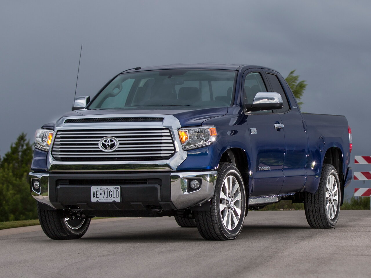 Toyota Tundra II Рестайлинг пикап двойная кабина double cab, 2013–2021