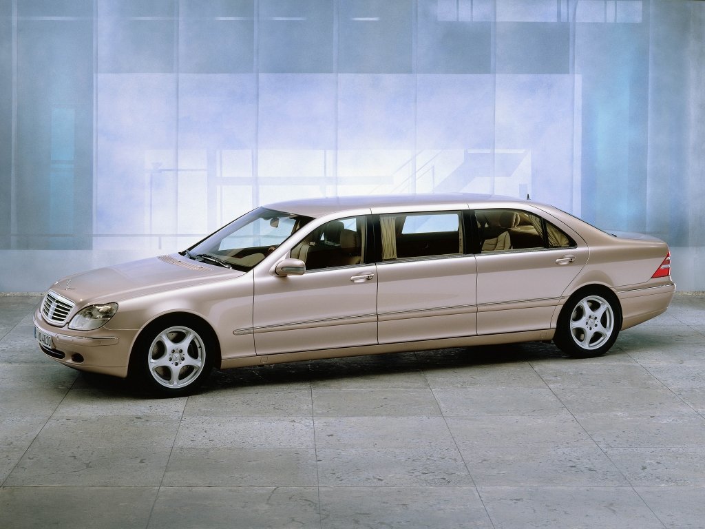 Mercedes-Benz S-Класс IV (W220) лимузин pullman, 1998–2005
