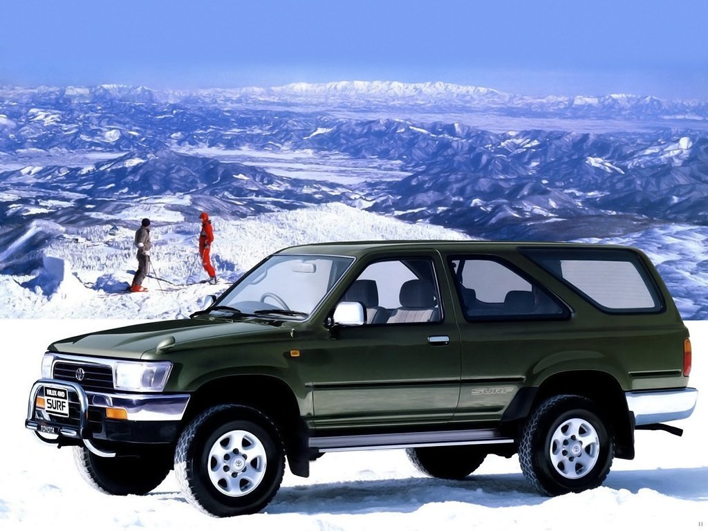 Toyota Hilux Surf II Рестайлинг внедорожник 3 дв., 1991–1995