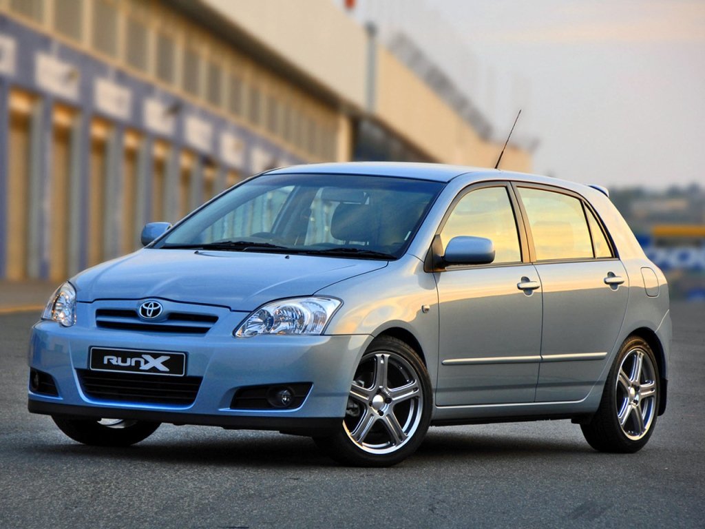 Toyota Corolla IX (E120, E130) Рестайлинг хэтчбек 5 дв. runx, 2003–2007
