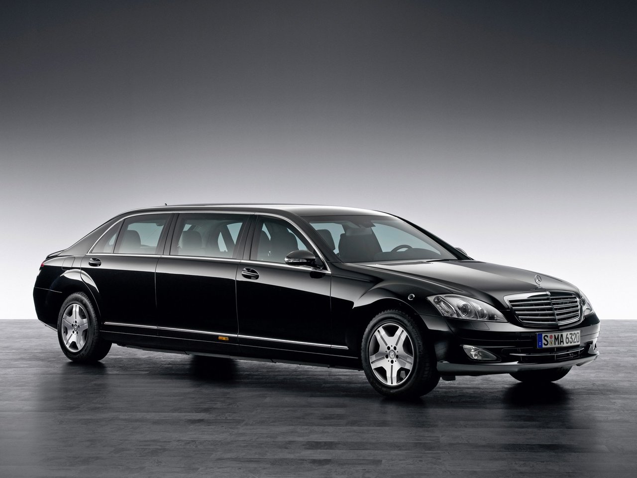 Mercedes-Benz S-Класс V (W221) лимузин pullman, 2005–2009