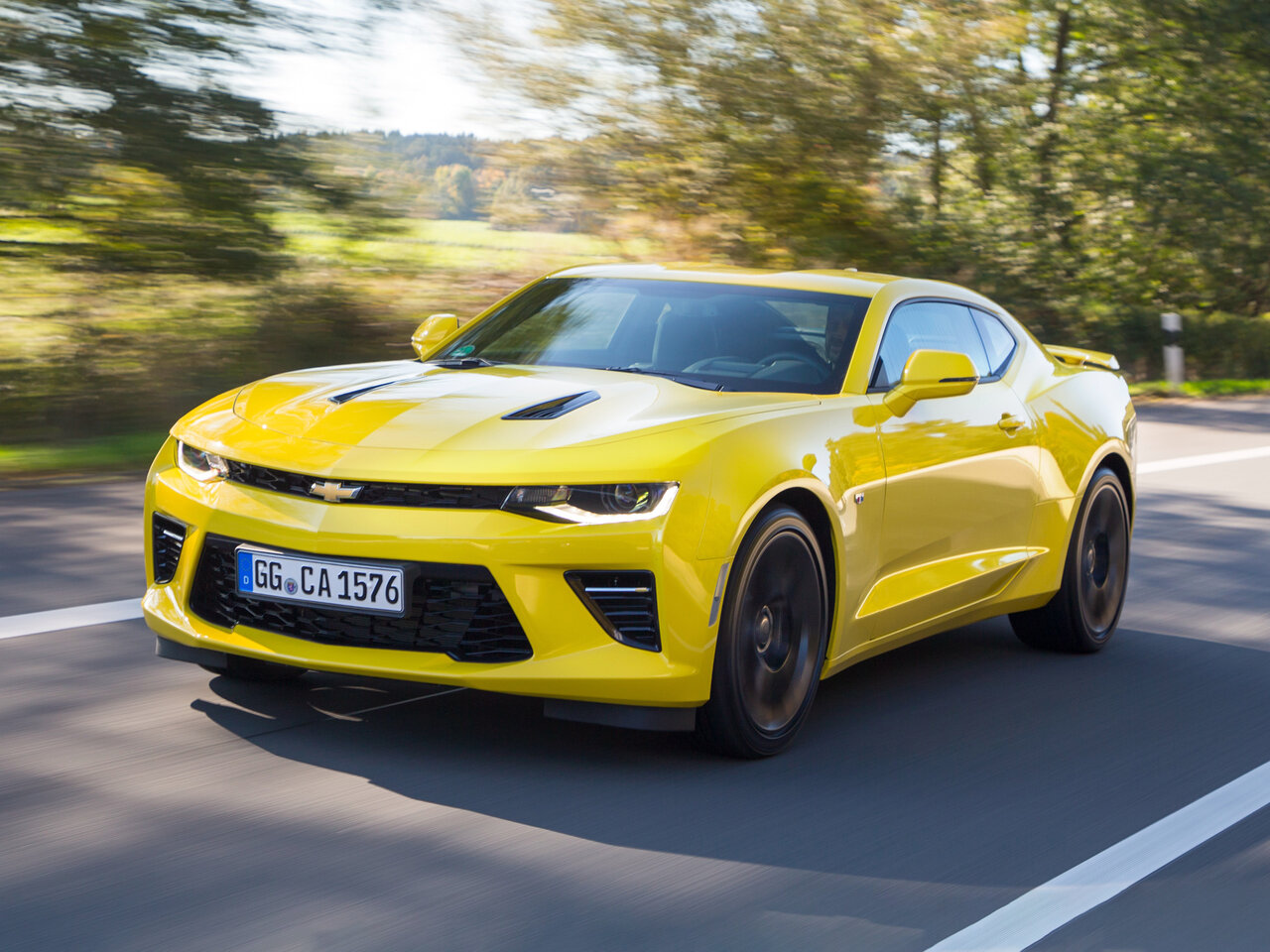 Chevrolet Camaro VI купе, 2015–2018