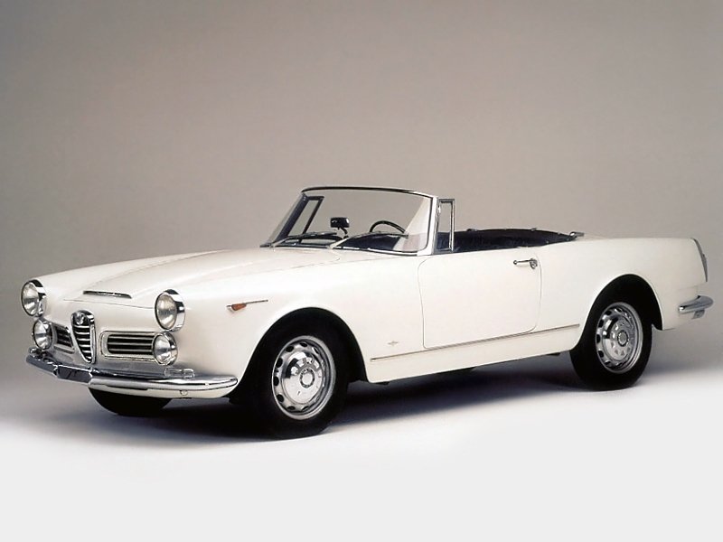 Alfa Romeo 2600 I кабриолет spider, 1962–1968