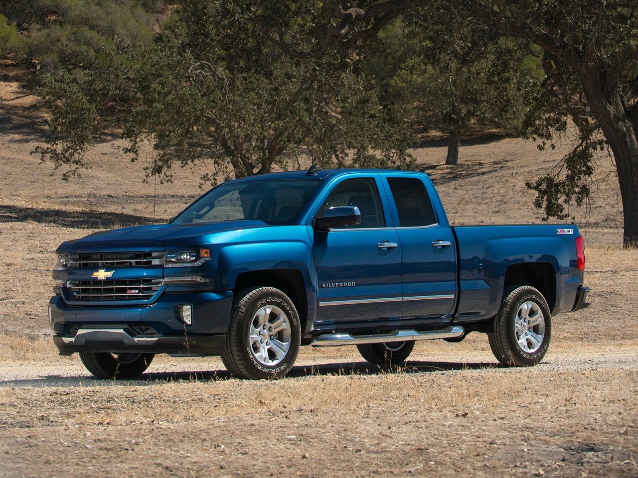 Chevrolet Silverado III (K2XX) Рестайлинг пикап двойная кабина double, 2015–2019