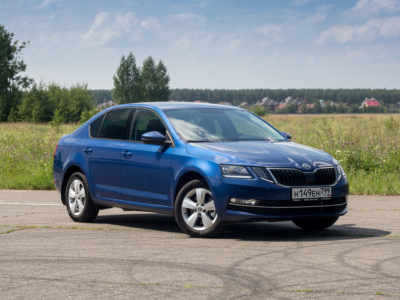 Skoda Octavia III (A7) Рестайлинг лифтбек, 2017–2023