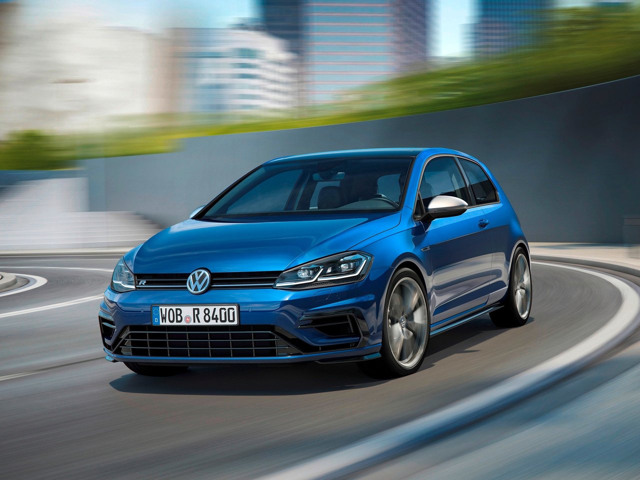 Volkswagen Golf R VII Рестайлинг хэтчбек 3 дв., 2017–2020