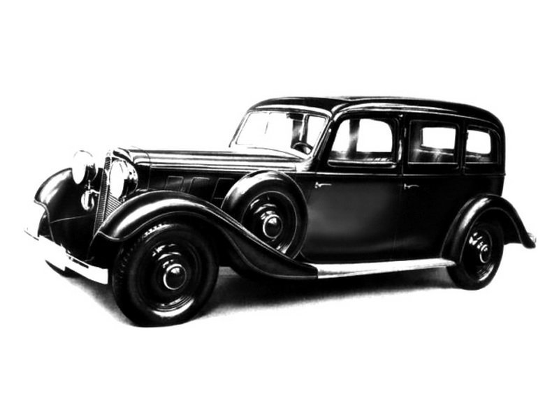 Adler Diplomat I седан, 1934–1940