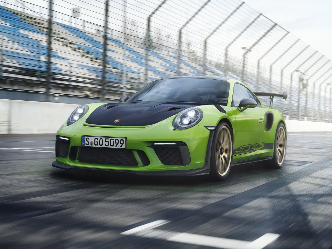 Porsche 911 GT3 991 Рестайлинг купе rs, 2017–2019