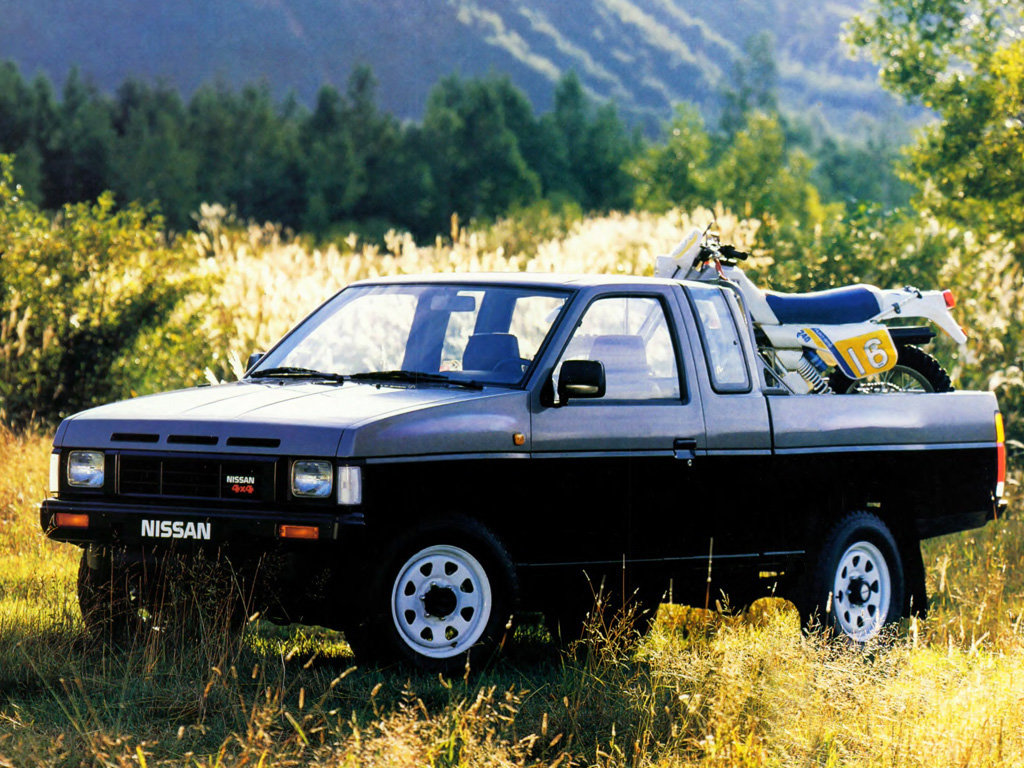 Nissan Datsun D21 пикап полуторная кабина king cab, 1985–1997