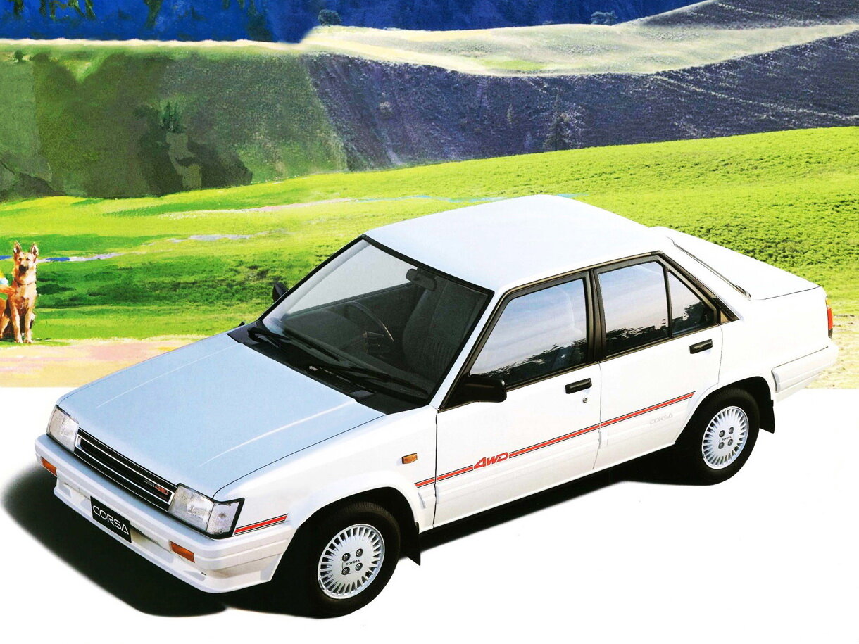 Toyota Corsa II (L20) седан, 1982–1989
