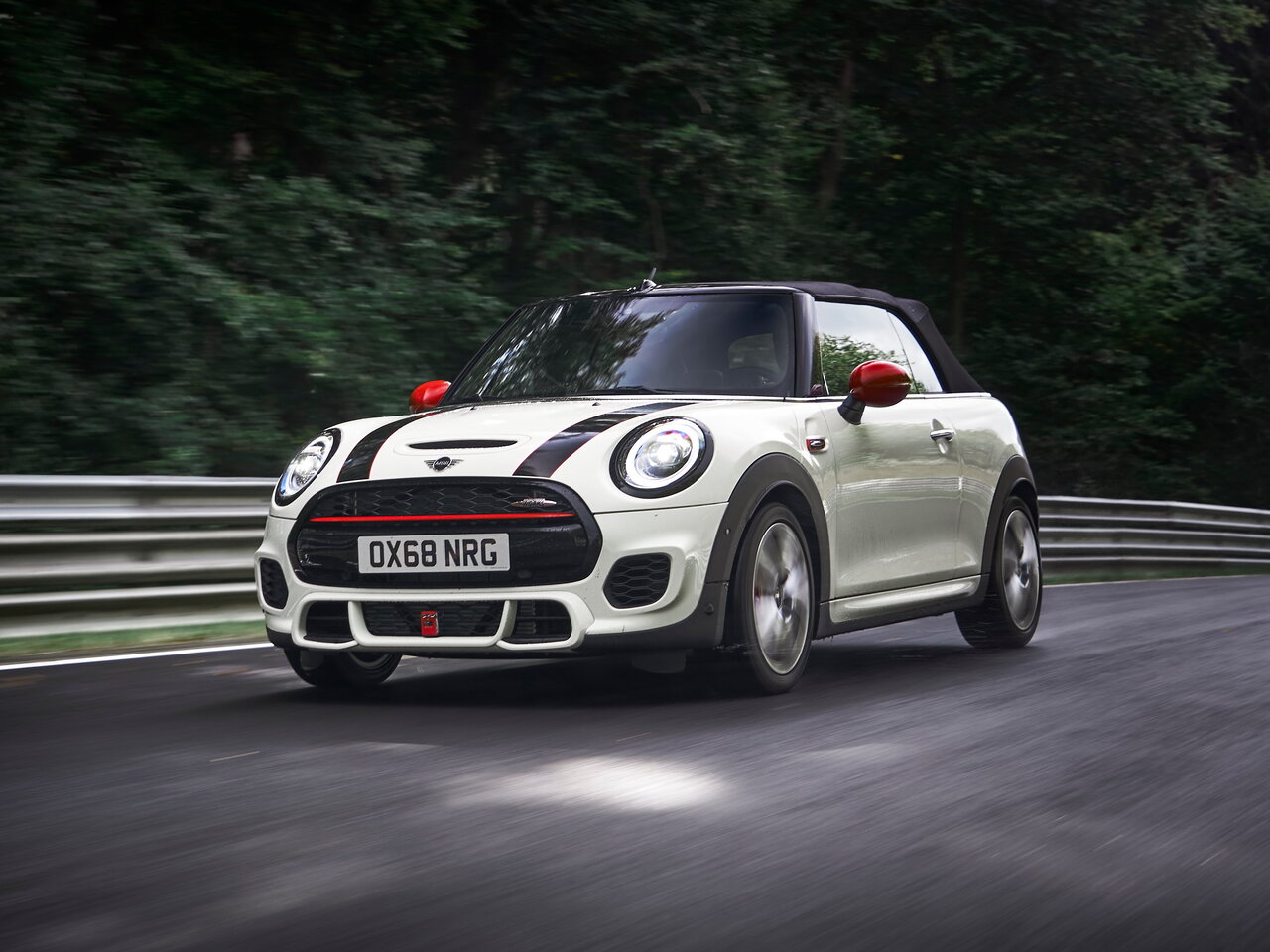 Mini Cabrio III Рестайлинг кабриолет jcw, 2018–2021