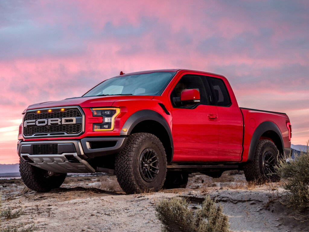 Ford F-150 XIII Рестайлинг пикап полуторная кабина raptor supercab, 2017–2020
