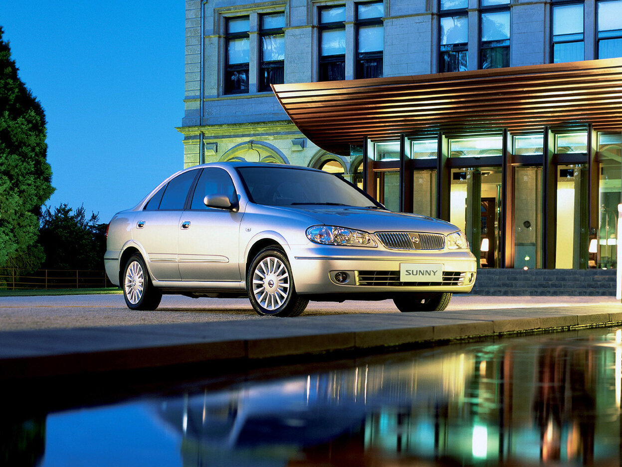 Nissan Sunny N16 седан asian market, 2000–2005
