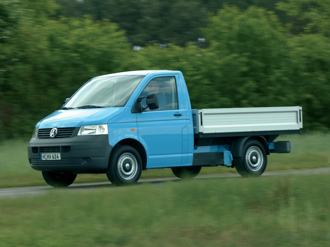 Volkswagen Transporter T5 пикап одинарная кабина, 2003–2009