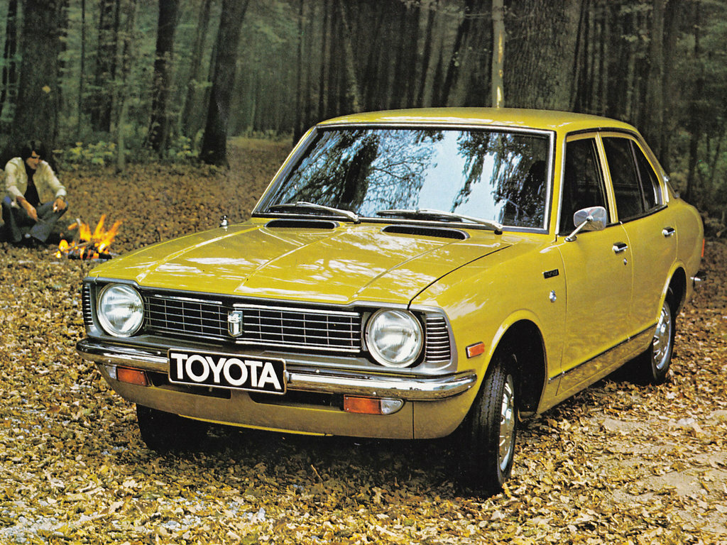 Toyota Corolla ii (E20) седан, 1970–1974