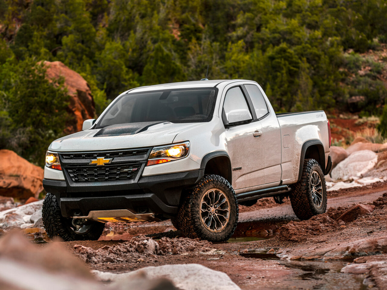 Chevrolet Colorado II пикап полуторная кабина zr2 extended cab, 2012–2022