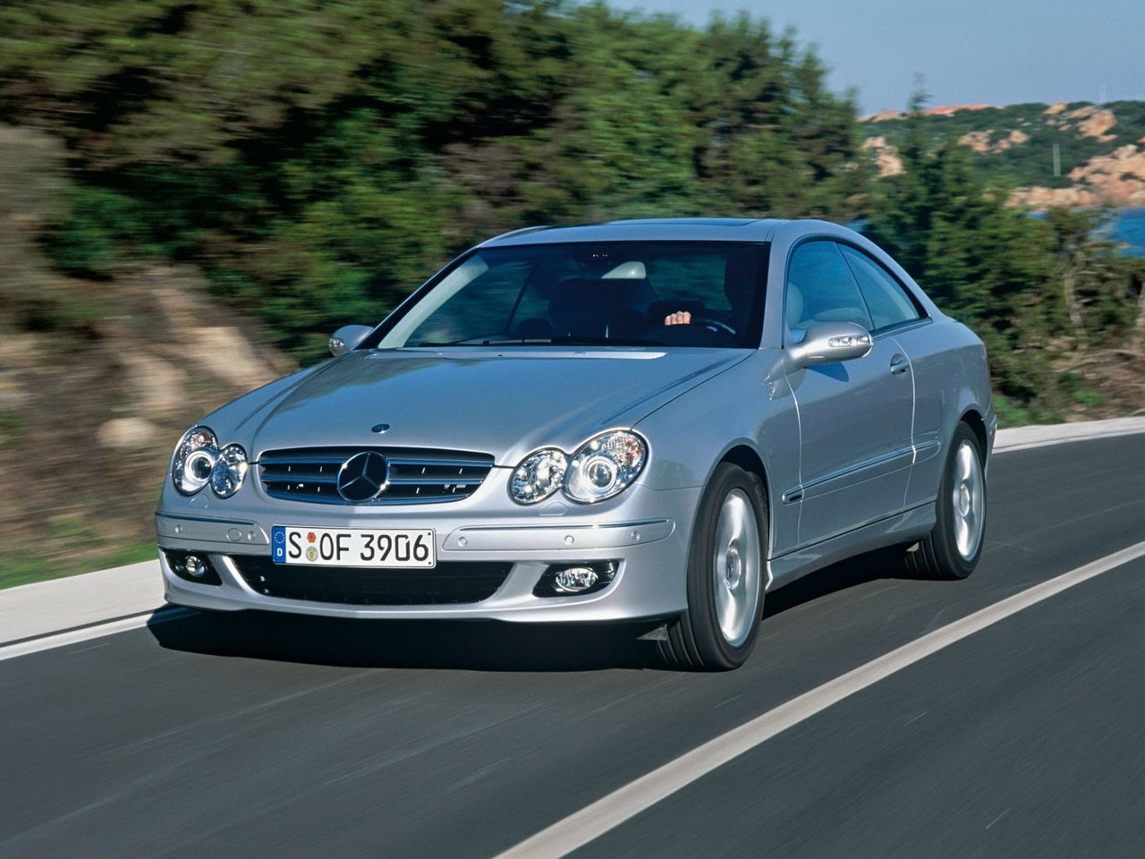 Mercedes-Benz CLK-Класс II (W209) Рестайлинг купе-хардтоп, 2005–2010
