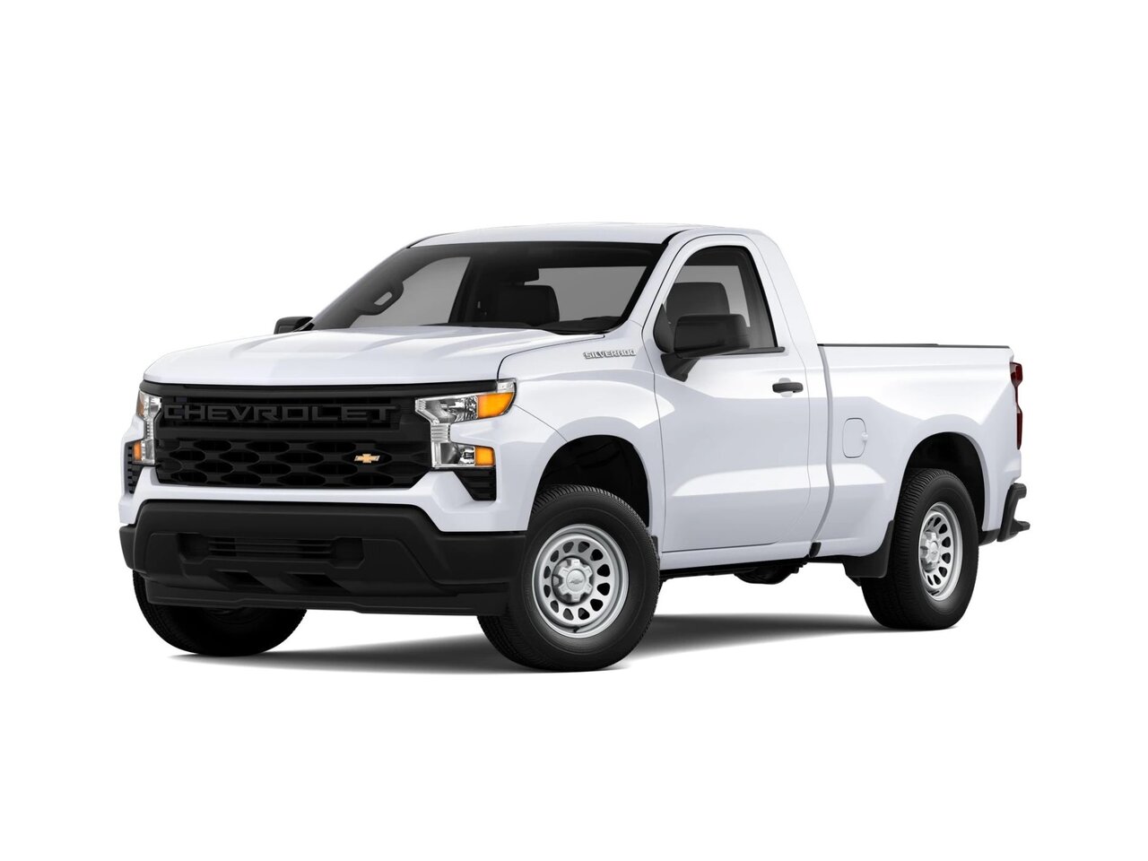Chevrolet Silverado IV (T1XX) Рестайлинг пикап одинарная кабина regular, 2022–н.в.