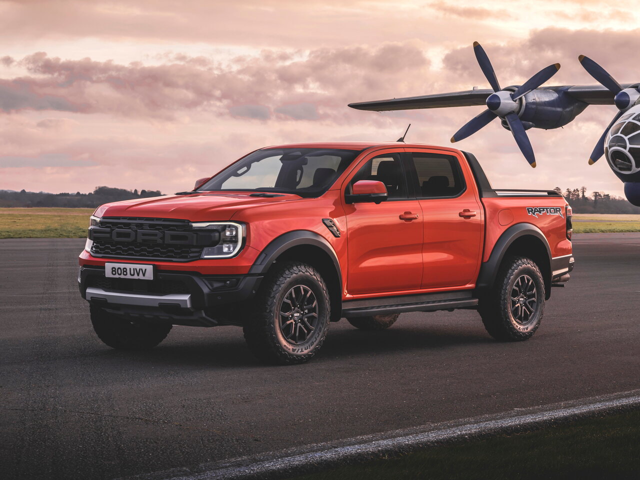 Ford Ranger T6.2 пикап двойная кабина raptor, 2022–н.в.