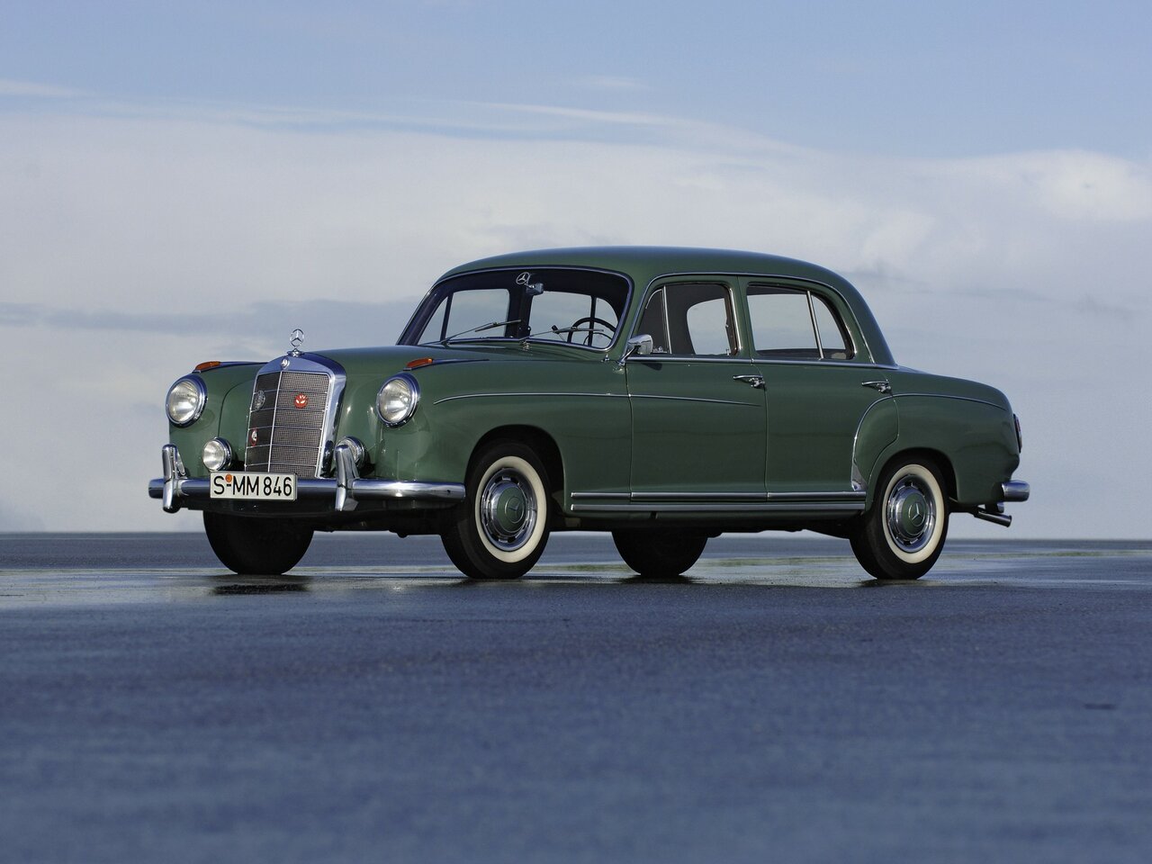 Mercedes-Benz W180 II седан, 1956–1959