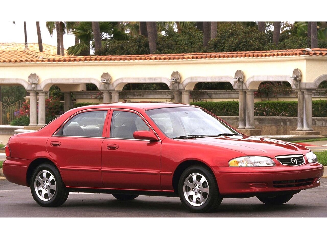 Mazda 626 V (GF) седан us market, 1997–2002
