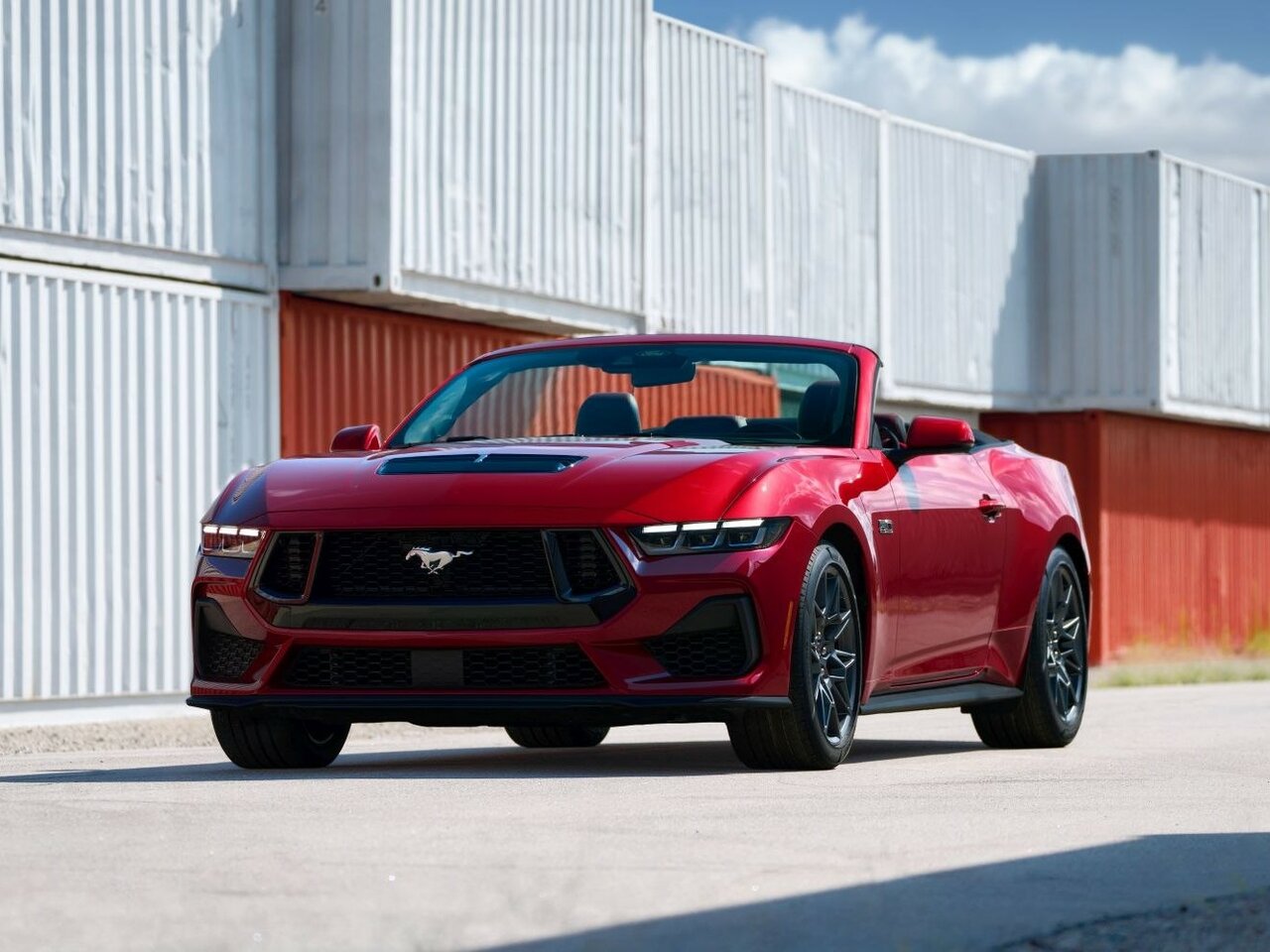 Ford Mustang VII кабриолет, 2023–н.в.