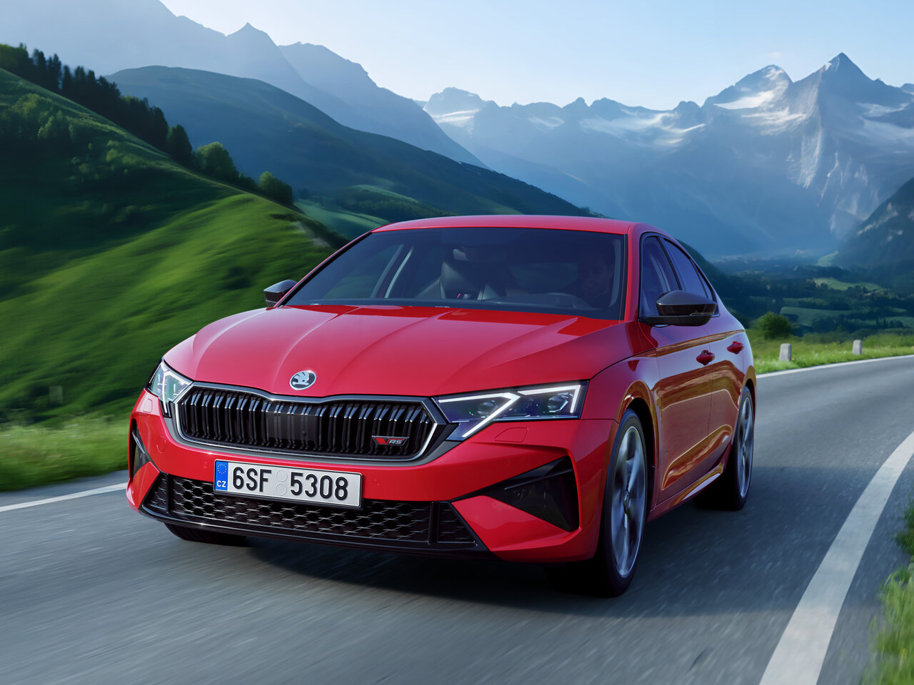Skoda Octavia RS IV Рестайлинг лифтбек, 2024–н.в.