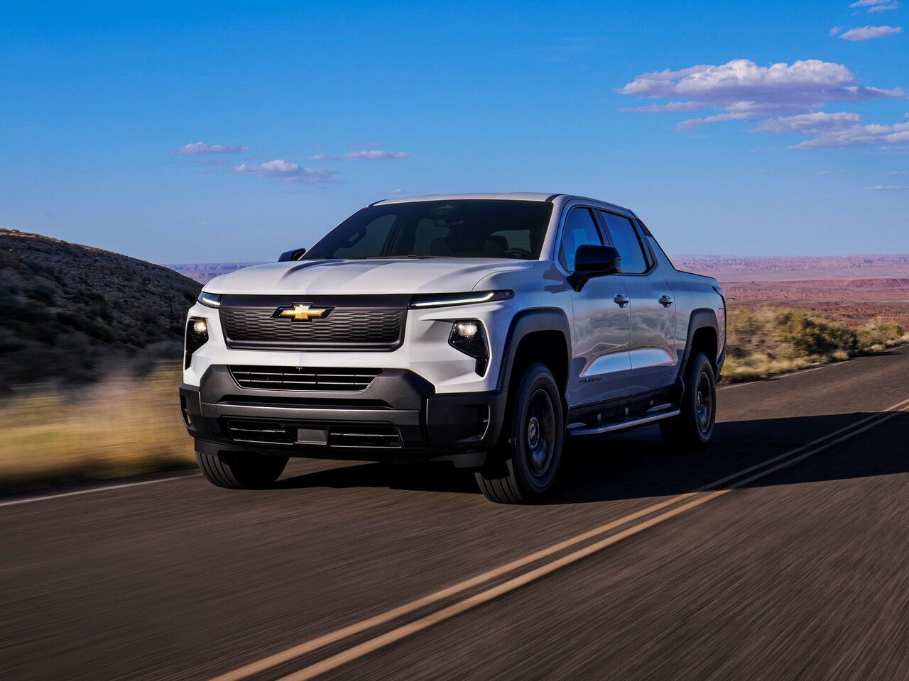 Chevrolet Silverado IV (T1XX) Рестайлинг пикап двойная кабина ev, 2022–н.в.